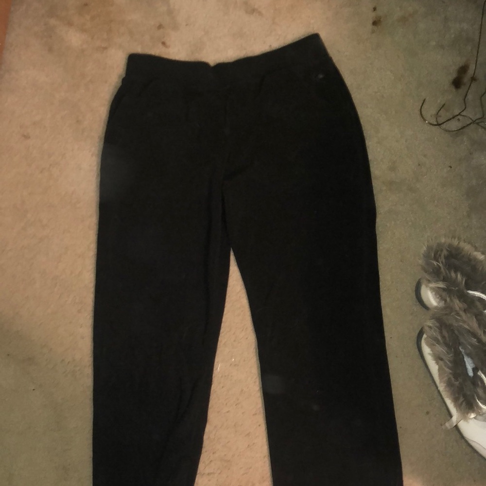 Black sweatpants